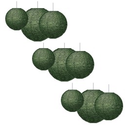 Teacher Created Resources® Boxwood Hanging Paper Lanterns, 3 Per Pack, 3 Packs