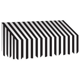 Teacher Created Resources® Black & White Stripes Awning