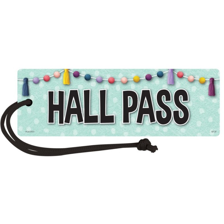 Teacher Created Resources® Oh Happy Day Magnetic Hall Pass