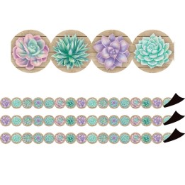 Teacher Created Resources® Rustic Bloom Magnetic Border, 24 Feet Per Pack, 3 Packs