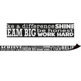 Teacher Created Resources® Modern Farmhouse Positive Sayings Magnetic Border, 24 Feet