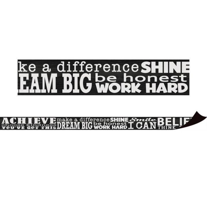 Teacher Created Resources® Modern Farmhouse Positive Sayings Magnetic Border, 24 Feet