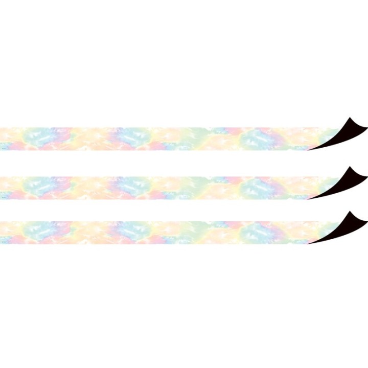 Teacher Created Resources® Pastel Pop Tie-Dye Magnetic Border, 24 Feet Per Pack, 3 Packs