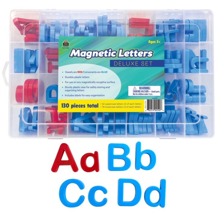 Teacher Created Resources® Magnetic Letters Deluxe Set, 130 Pieces