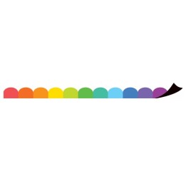 Teacher Created Resources® Colorful Scalloped Magnetic Border, 24 ft