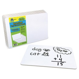 Teacher Created Resources® Double-Sided Premium Blank Dry Erase Boards, Pack of 10