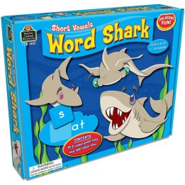 Teacher Created Resources® Word Shark: Short Vowels Game
