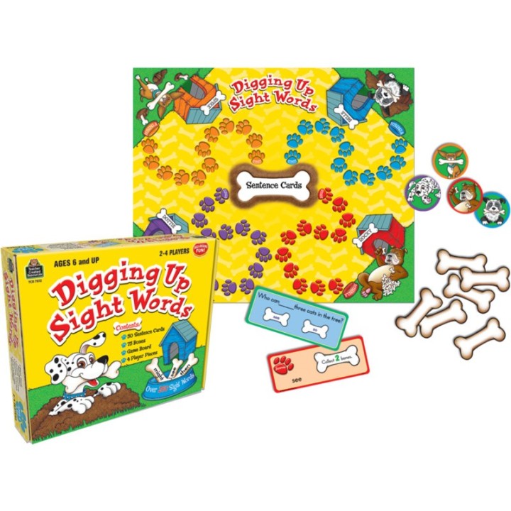 Teacher Created Resources® Digging Up Sight Words Board Game