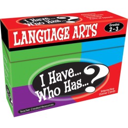 Teacher Created Resources® I Have, Who Has Language Arts Game, Grade 2-3