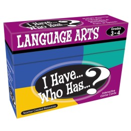 Teacher Created Resources® I Have, Who Has Language Arts Game, Grade 3-4