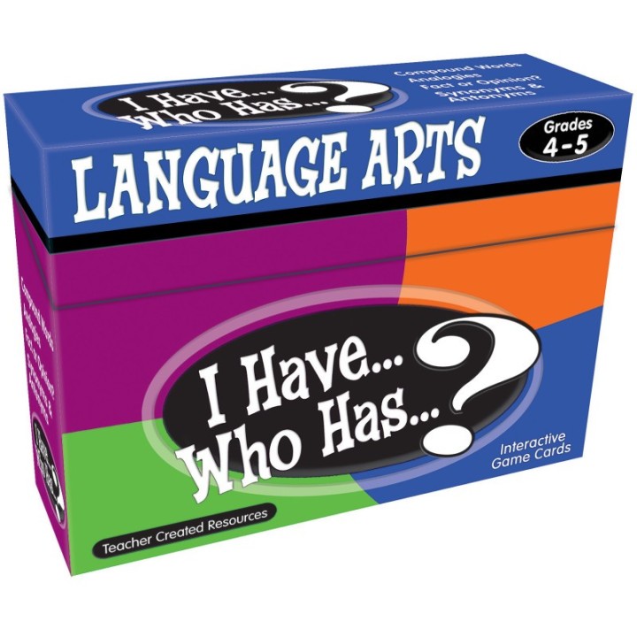Teacher Created Resources® I Have, Who Has Language Arts Game, Grade 4-5