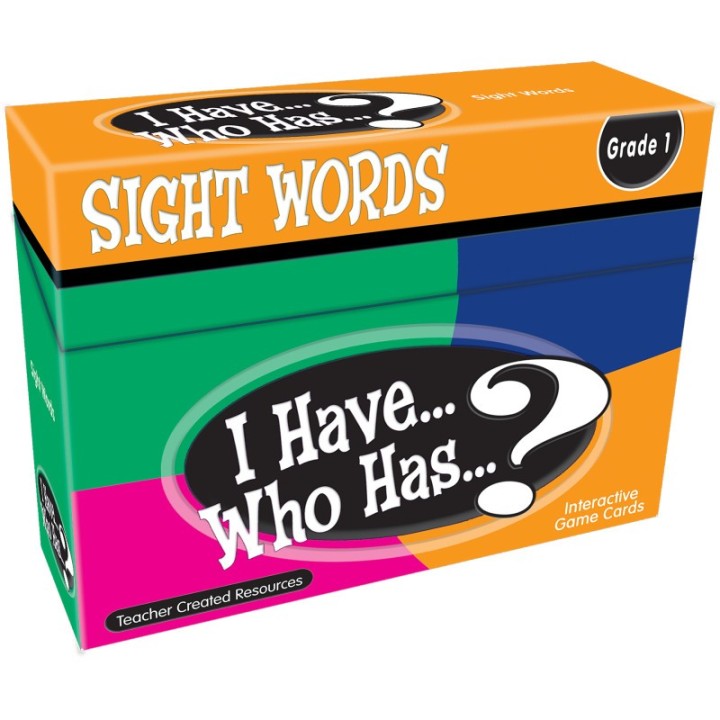 Teacher Created Resources® I Have, Who Has Sight Words Game, Grade 1