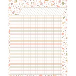 Teacher Created Resources® Terrazzo Tones Incentive Chart, 17" x 22"