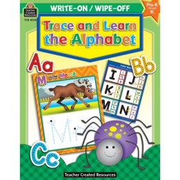 Teacher Created Resources® Trace and Learn the Alphabet Write-On Wipe-Off