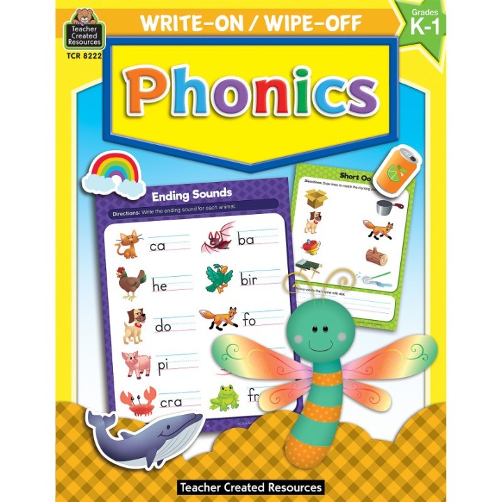 Teacher Created Resources® Write-On /Wipe-Off: Phonics