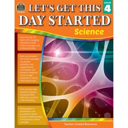 Teacher Created Resources® Lets Get This Day Started: Science Grade 4