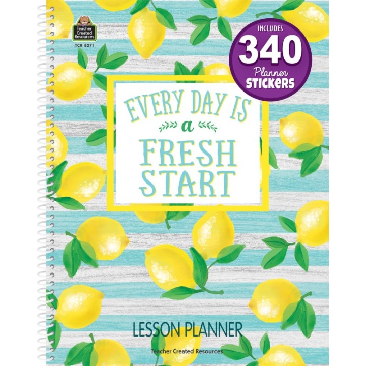 Teacher Created Resources® Lemon Zest Lesson Planner
