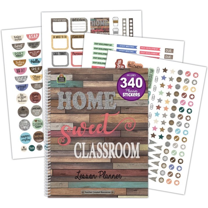 Teacher Created Resources® Home Sweet Classroom Lesson Planner
