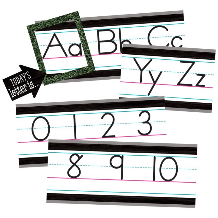 Teacher Created Resources® Modern Farmhouse Alphabet Line Bulletin Board