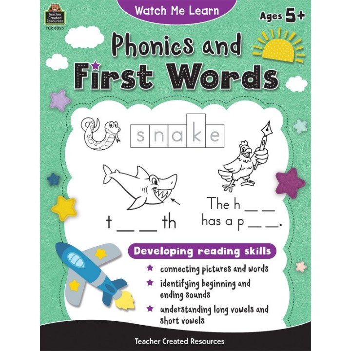 Teacher Created Resources® Watch Me Learn: Phonics and First Words