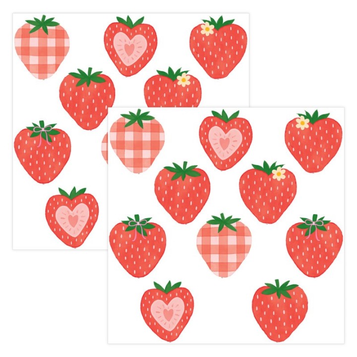 Teacher Created Resources® Strawberry Patch Accents, 30 Per Pack, 2 Packs