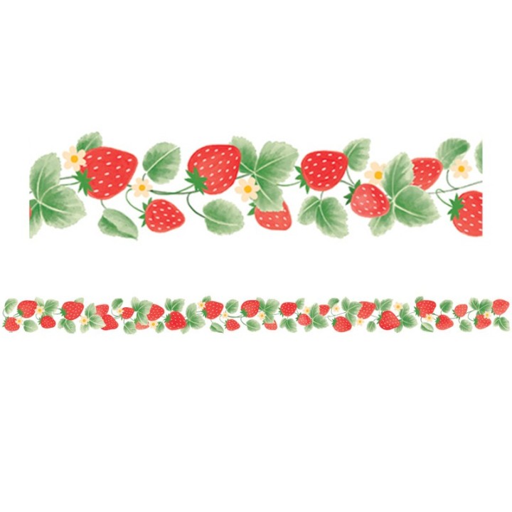Teacher Created Resources® Strawberry Patch Die-Cut Border Trim, 35 Feet