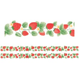 Teacher Created Resources® Strawberry Patch Die-Cut Border Trim, 35 Feet Per Pack, 2 Packs