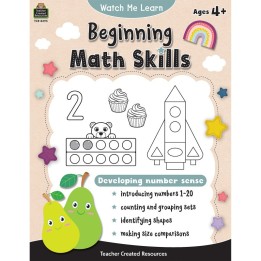 Teacher Created Resources® Watch Me Learn: Beginning Math Skills