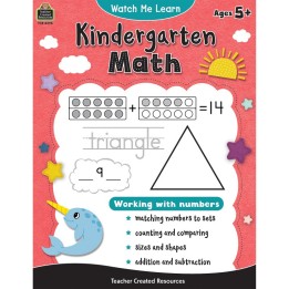 Teacher Created Resources® Watch Me Learn: Kindergarten Math