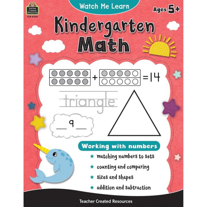 Teacher Created Resources® Watch Me Learn: Kindergarten Math
