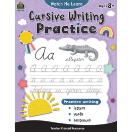 Teacher Created Resources® Watch Me Learn: Cursive Writing Practice