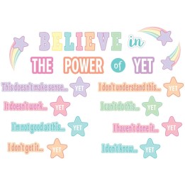 Teacher Created Resources® Pastel Pop Believe in the Power of Yet Mini Bulletin Board Set