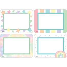 Teacher Created Resources® Pastel Pop Name Tags / Labels Multi-Pack, 36 Per Pack, 6 Packs