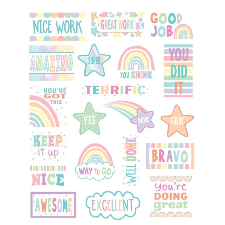 Teacher Created Resources® Pastel Pop Stickers, Pack of 120