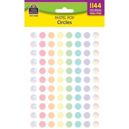 Teacher Created Resources® Pastel Pop Circles Mini Stickers Valu - Pack