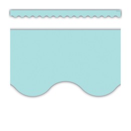 Teacher Created Resources® Pastel Blue Scalloped Border Trim, 35 Feet