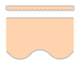 Teacher Created Resources® Peach Scalloped Border Trim, 35 Feet