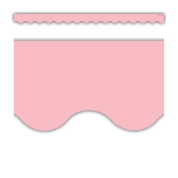 Teacher Created Resources® Pastel Pink Scalloped Border Trim, 35 Feet