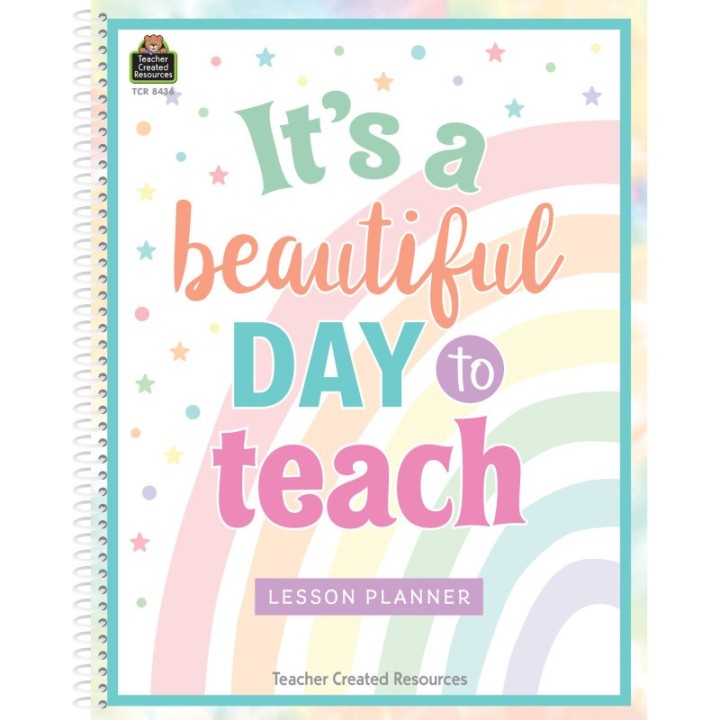 Teacher Created Resources® Pastel Pop Lesson Planner