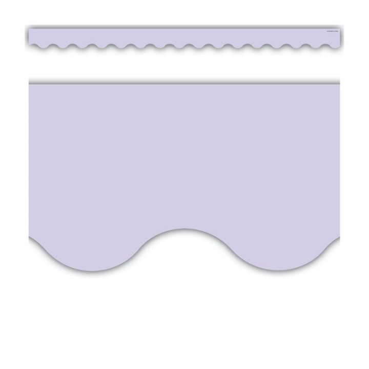 Teacher Created Resources® Lavender Scalloped Border Trim, 35 Feet