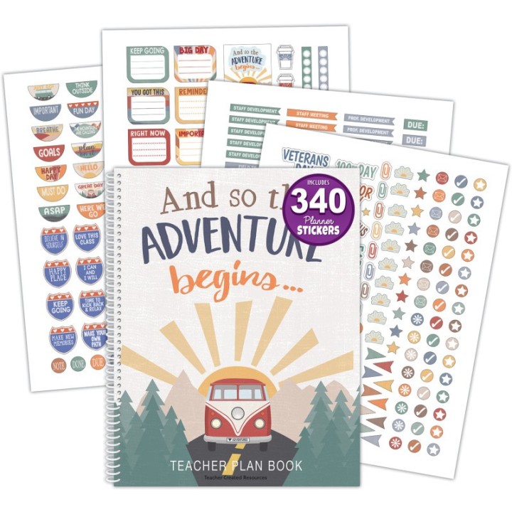 Teacher Created Resources® Moving Mountains Road Trip Teacher Plan Book