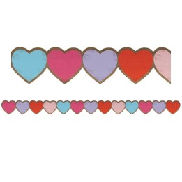 Teacher Created Resources® Home Sweet Classroom Hearts Die-Cut Border Trim, 35 Feet