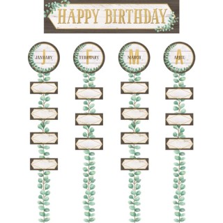 Teacher Created Resources® Eucalyptus Happy Birthday Bulletin Board Set