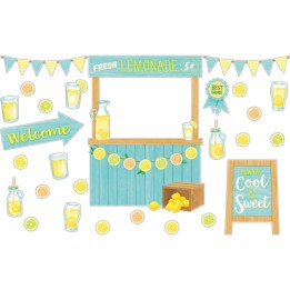 Teacher Created Resources® Lemon Zest Lemonade Stand Bulletin Board Set