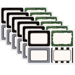 Teacher Created Resources® Modern Farmhouse Name Tags/Labels - Multi-Pack, 36 Per Pack, 6 Packs