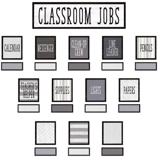 Teacher Created Resources® Modern Farmhouse Classroom Jobs Mini Bulletin Board