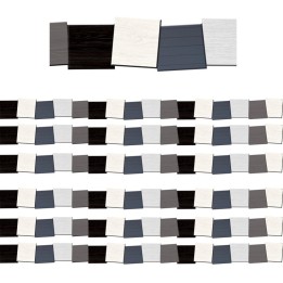 Teacher Created Resources® Modern Farmhouse Block Die-Cut Border Trim, 35 Feet, 6 Packs