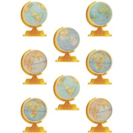 Teacher Created Resources® Travel The Map Globes Accents, Pack of 30