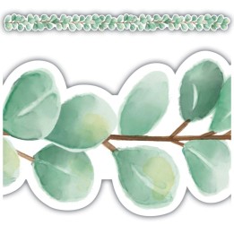 Teacher Created Resources® Eucalyptus Die Cut Border Trim, 35 Feet