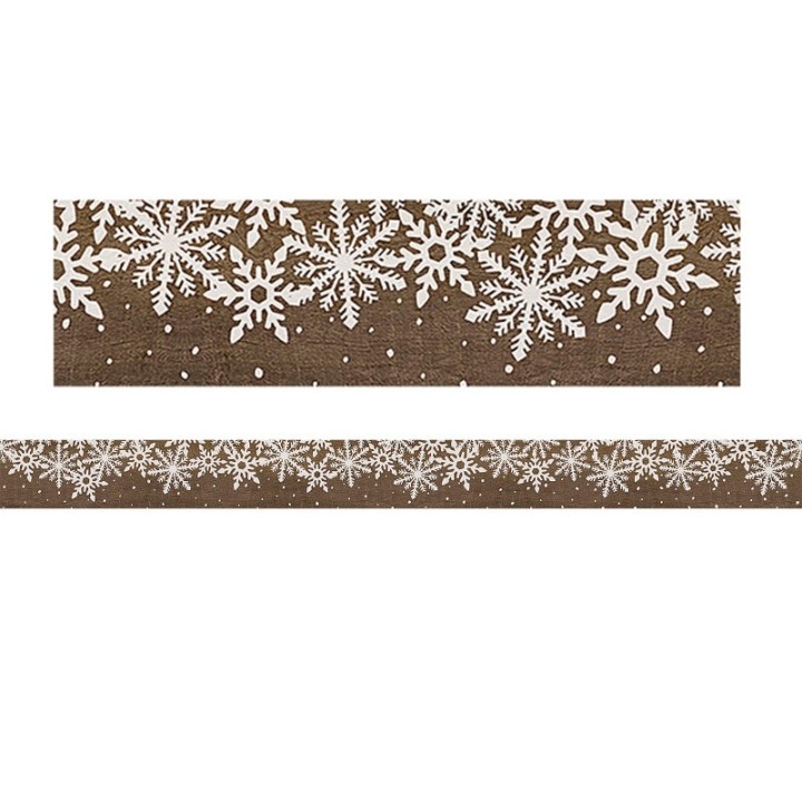 Teacher Created Resources® Home Sweet Classroom Winter Straight Border Trim, 35 Feet